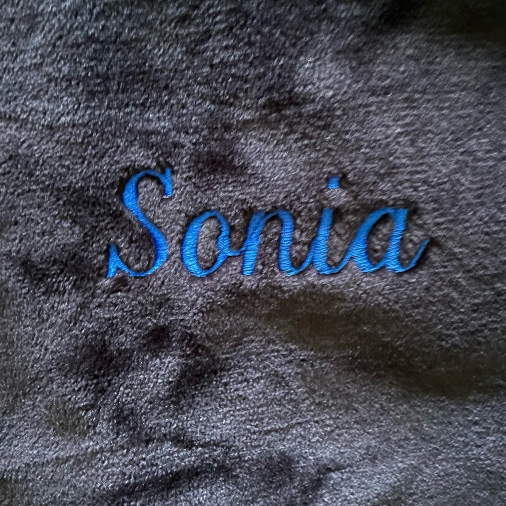 Personalization Mall Luxury Fleece Robe - Picture 6 of 16